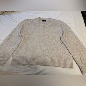 Banana Republic Women's Classic Gray Bell Sleeve Sweater